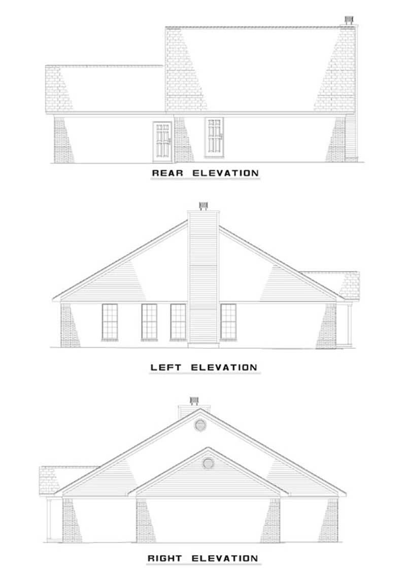 Home Plan Elevations