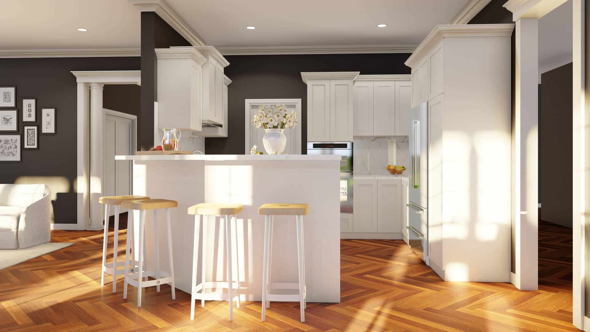 Kitchen: Breakfast Bar