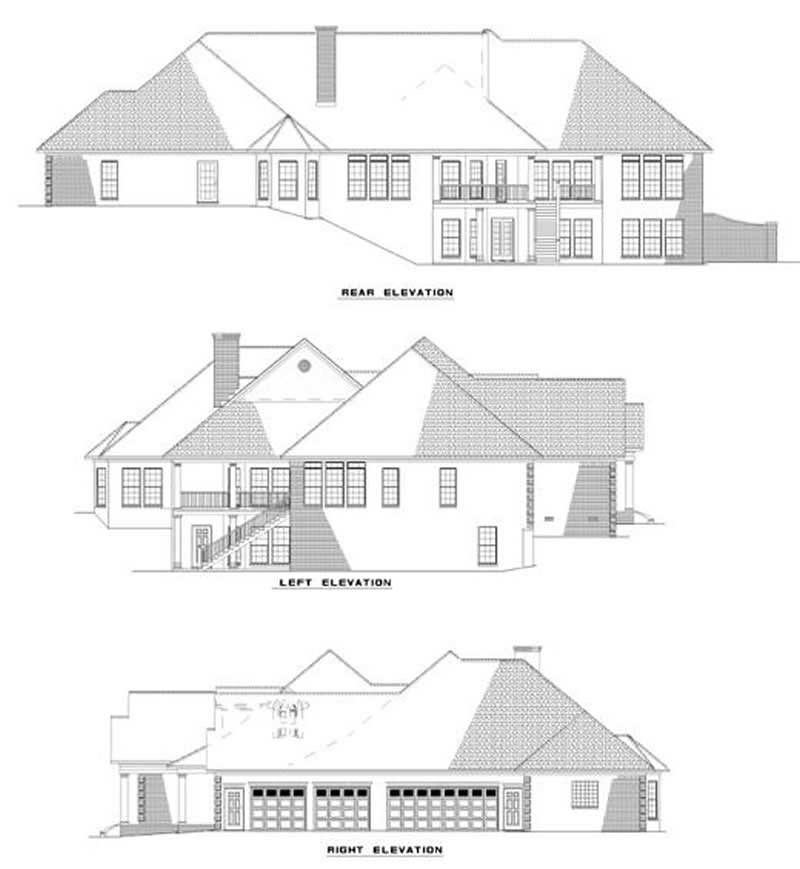 Home Plan Elevations