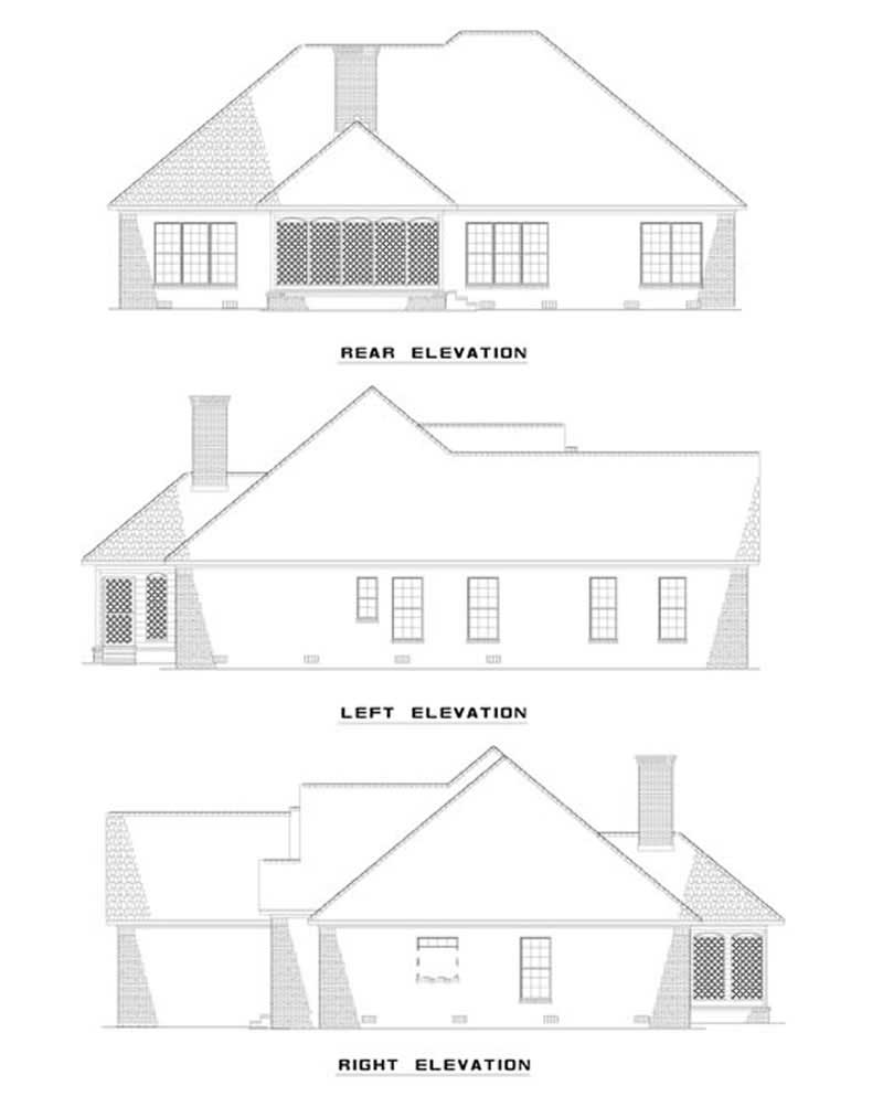 Home Plan Elevations