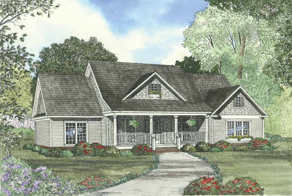 Home Plan Front Elevation