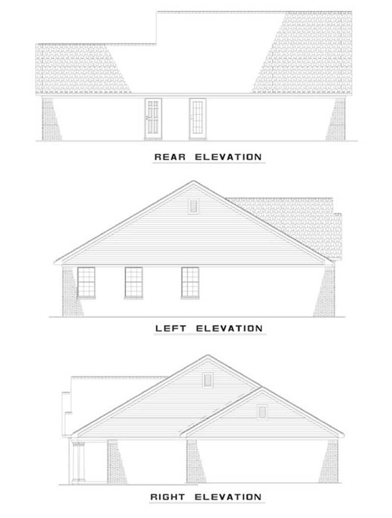 Home Plan Elevations