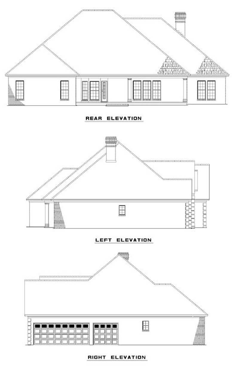 Home Plan Elevations