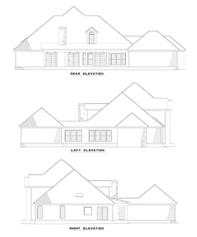 Home Plan Elevations