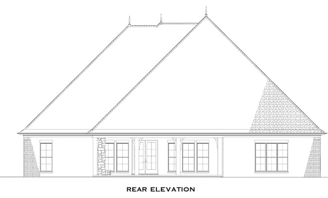 Rear elevation