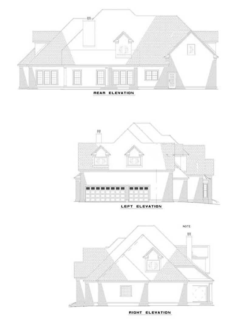 Home Plan Elevations