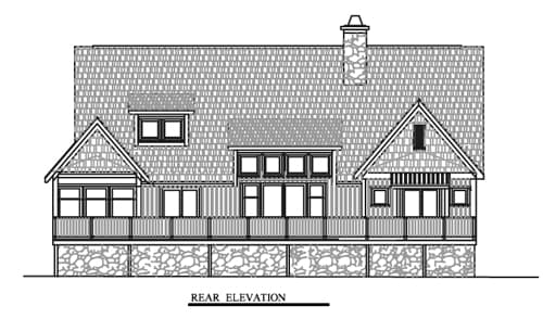 Rear Elevation