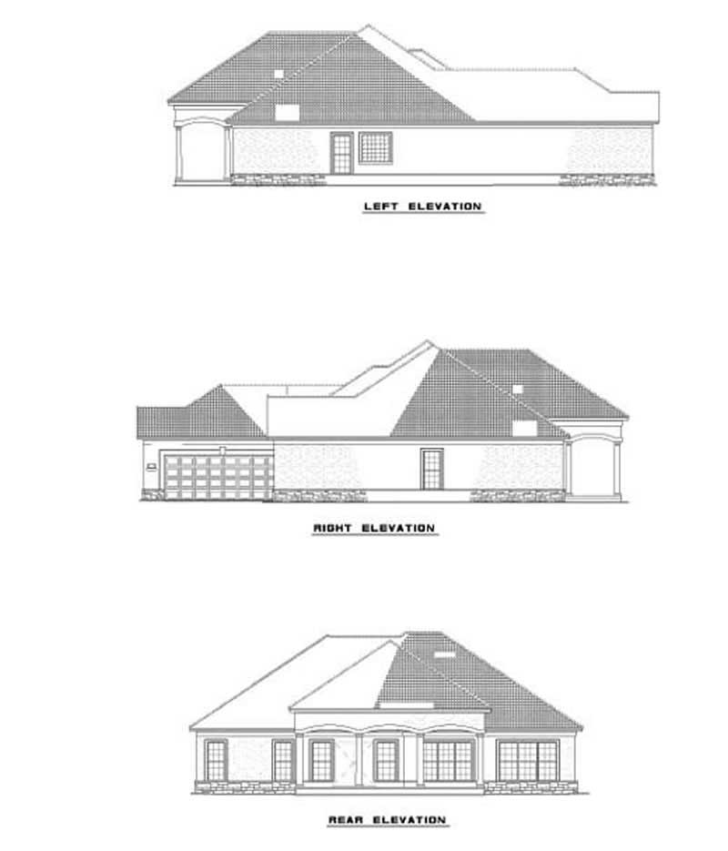 Home Plan Elevations
