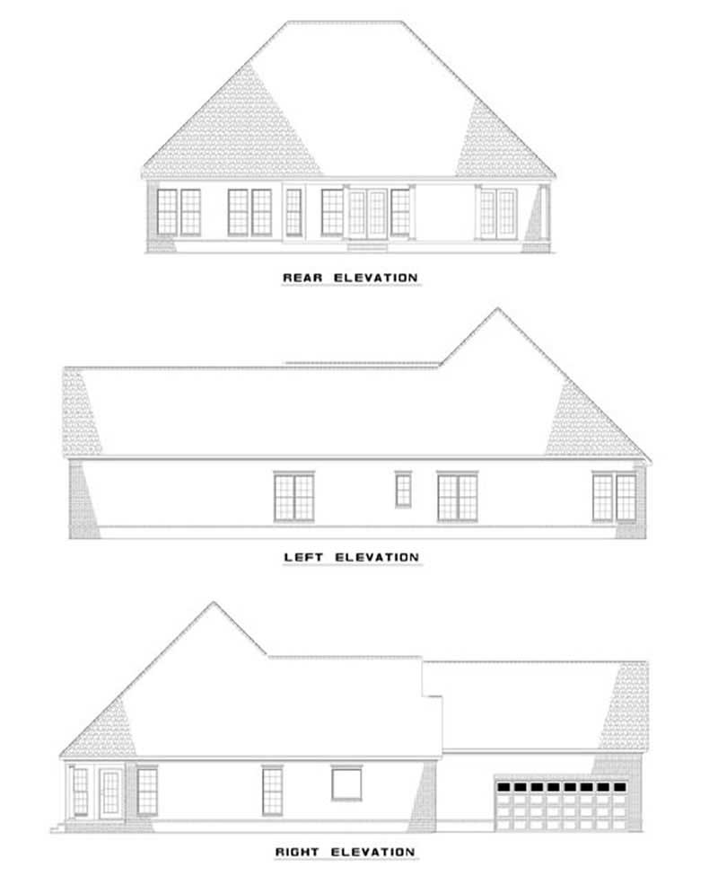 Home Plan Elevations