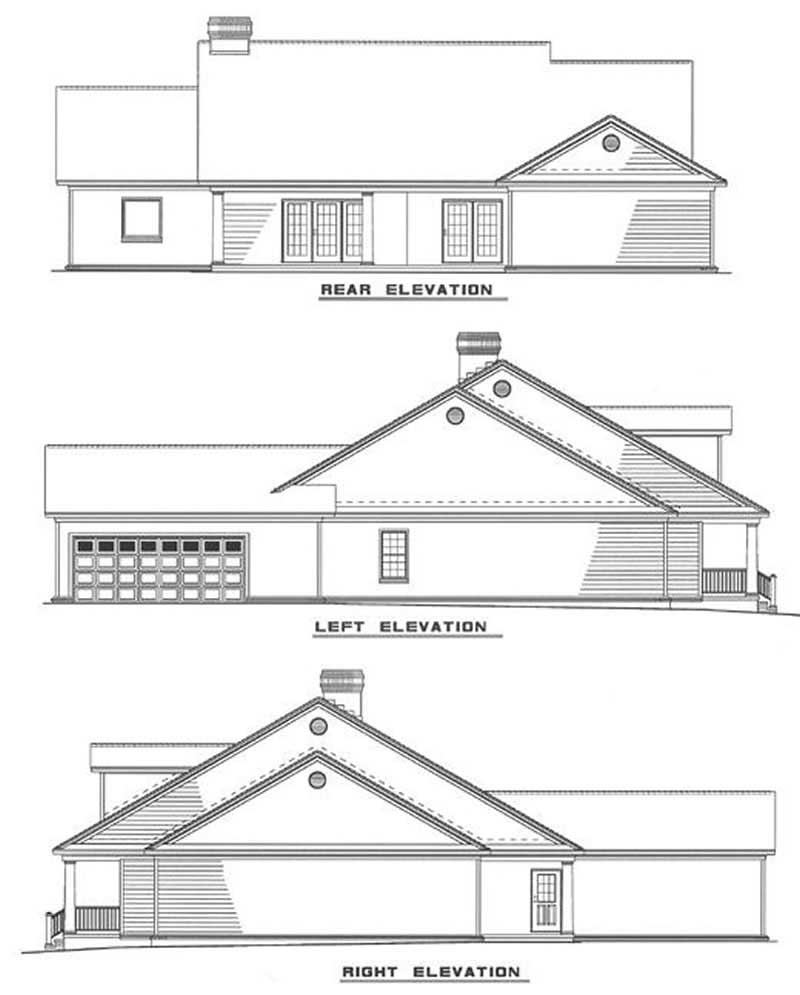 Home Plan Elevations