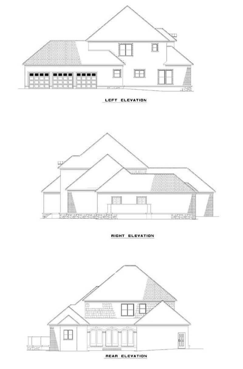 Home Plan Elevations