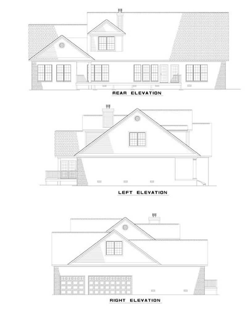 Home Plan Elevations
