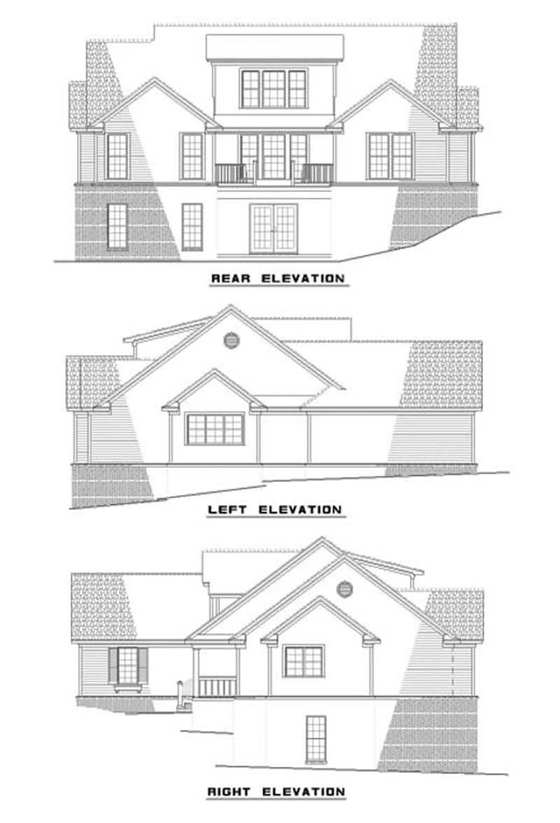 Home Plan Elevations