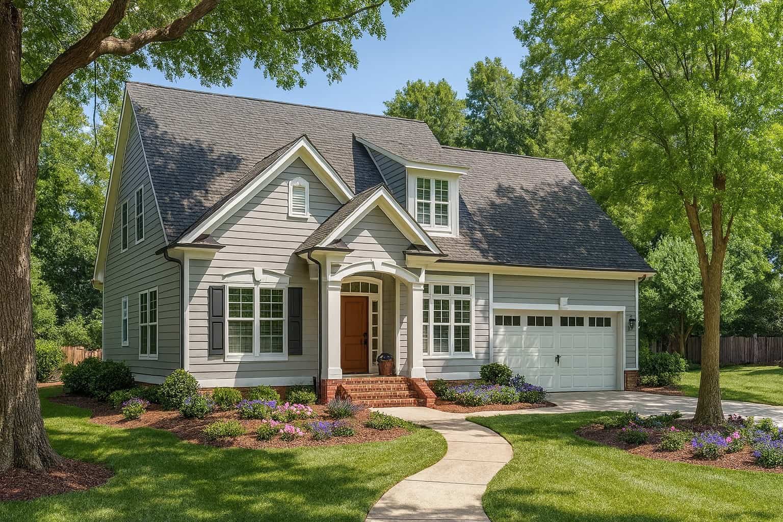 3-Bedroom, 1684 Sq Ft Colonial Home - Plan #153-1426 - Main Exterior