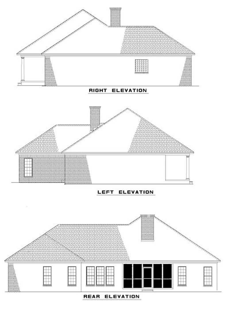 Home Plan Elevations