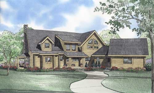 Home Plan Front Elevation
