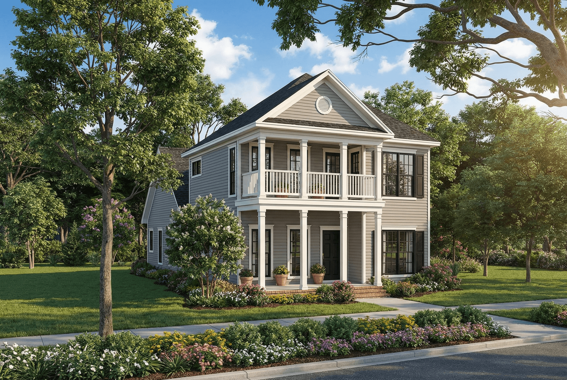 3-Bedroom, 1922 Sq Ft Country Home Plan - 153-1449 - Main Exterior