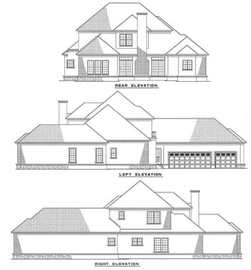 Home Plan Elevations