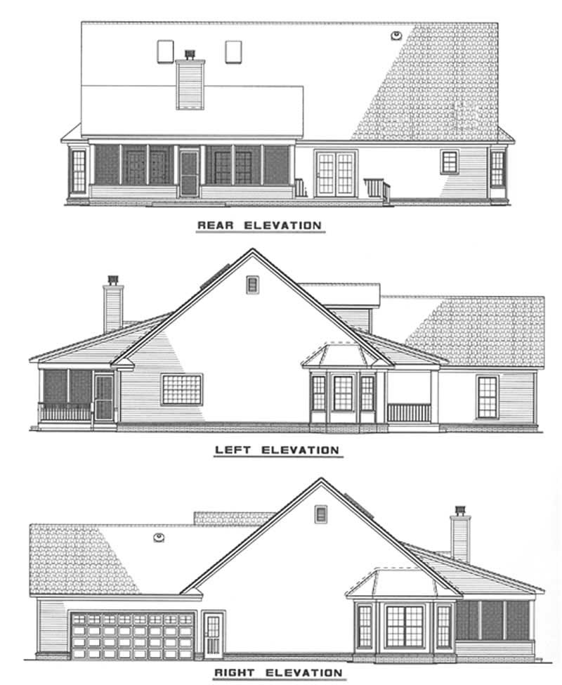 Home Plan Elevations