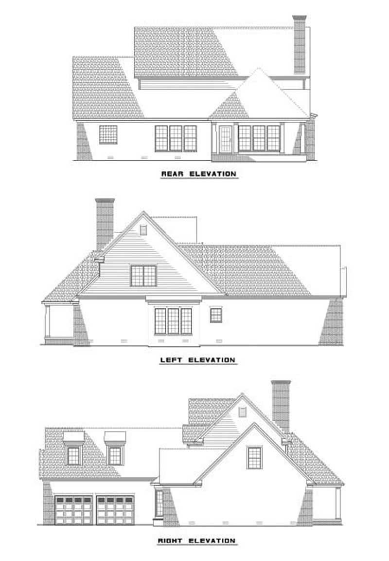 Home Plan Elevations