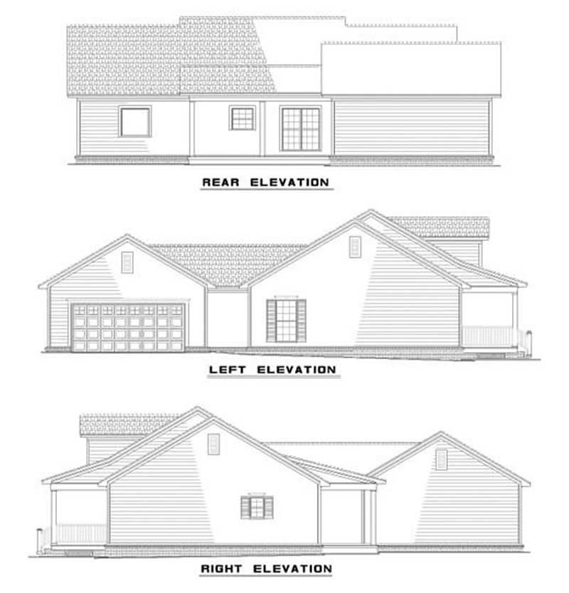 Home Plan Elevations
