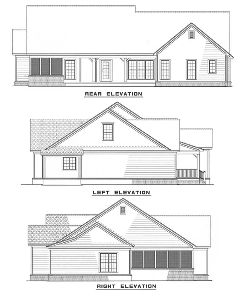 Home Plan Elevations