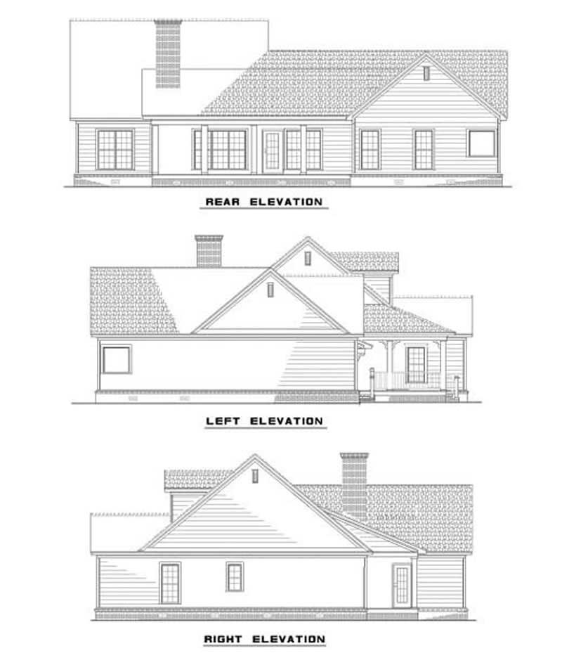 Home Plan Elevations