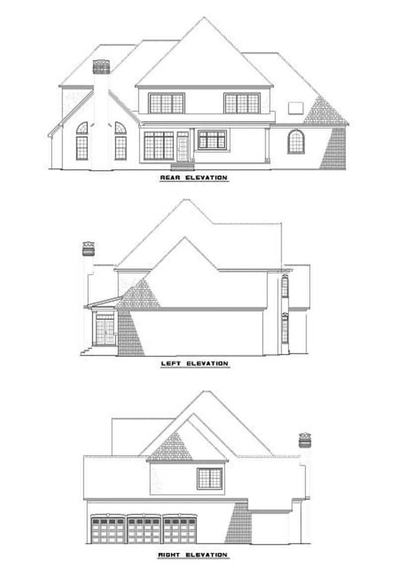 Home Plan Elevations