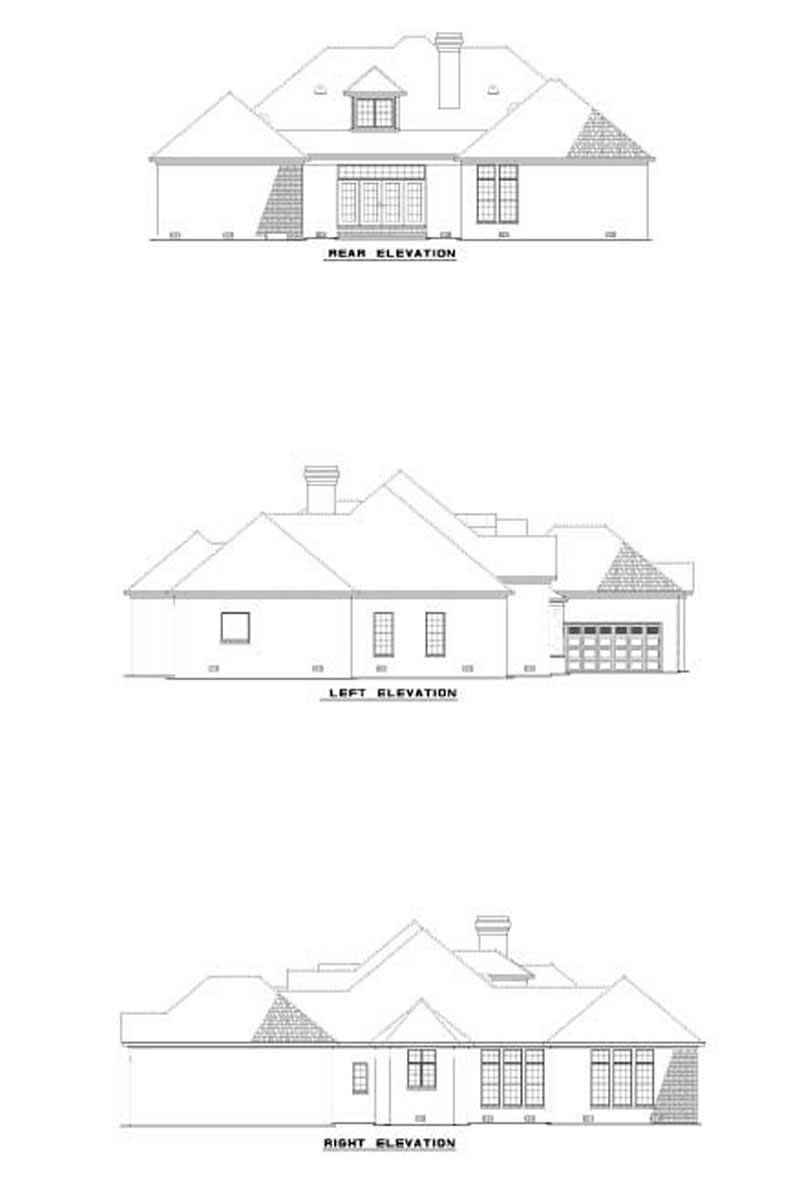 Home Plan Elevations