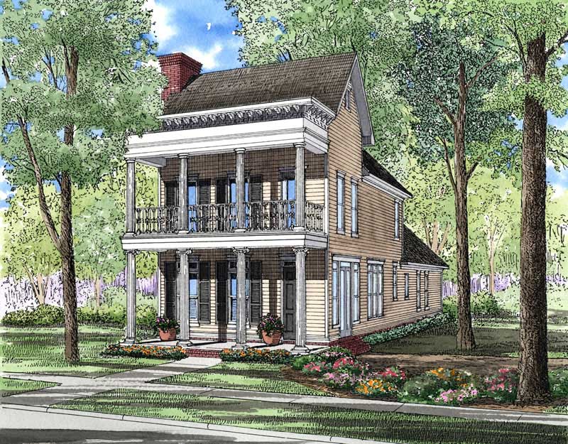 3-Bedroom, 2177 Sq Ft Georgian House Plan - 153-1507 - Front Exterior