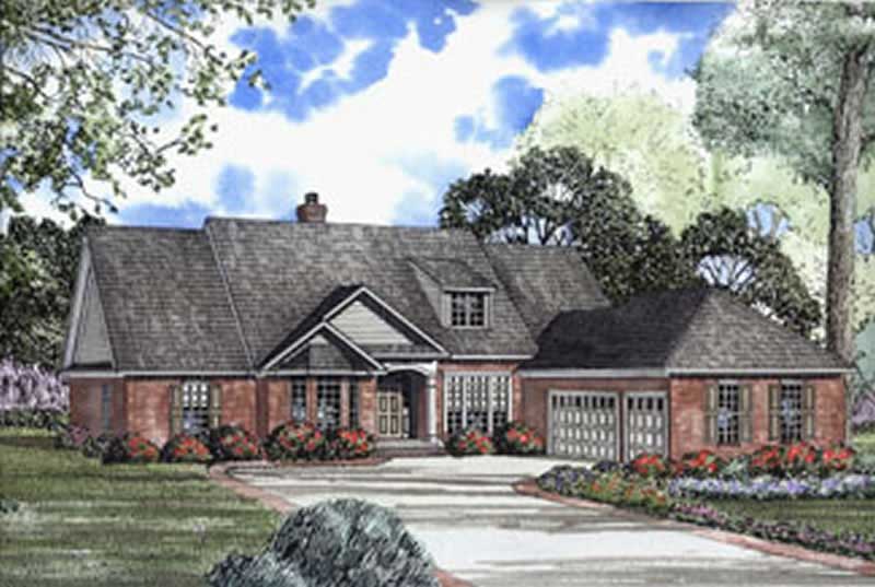 5-Bedroom, 3077 Sq Ft European House Plan - 153-1568 - Front Exterior