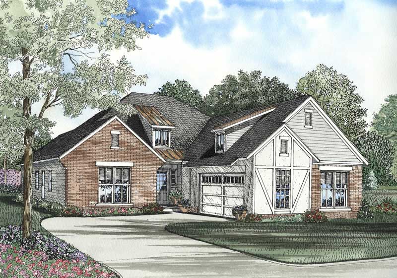 3-Bedroom, 1747 Sq Ft Craftsman Home Plan - 153-1570 - Main Exterior