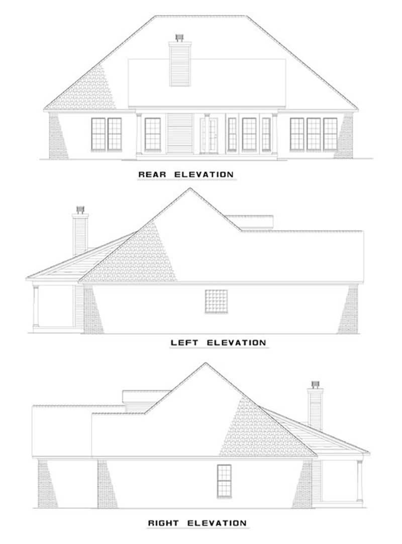 Home Plan Elevations