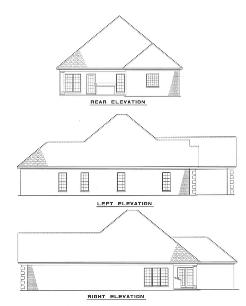 Home Plan Elevations