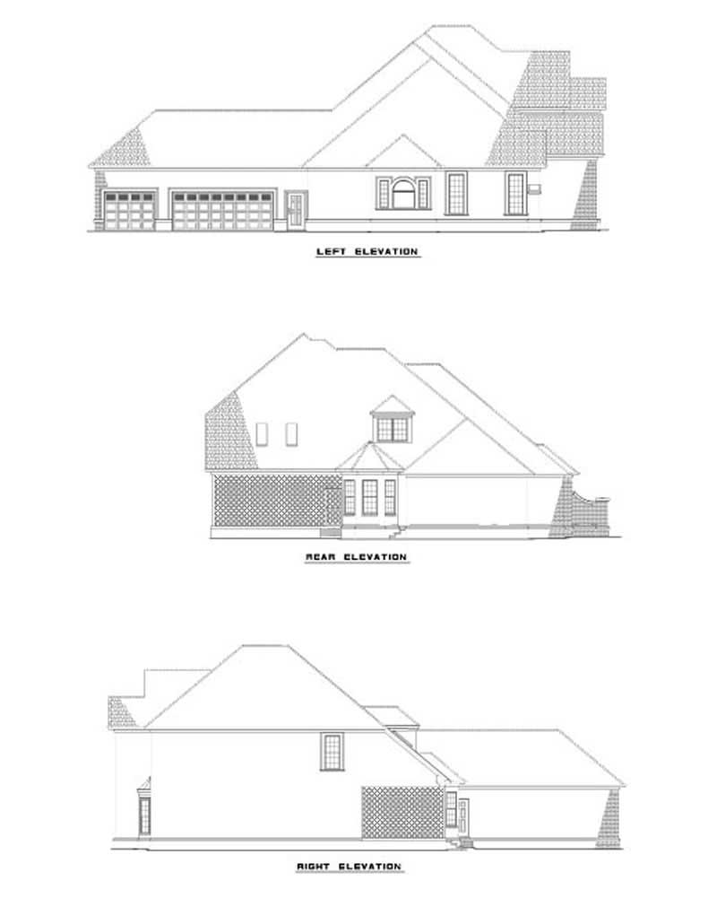 Home Plan Elevations