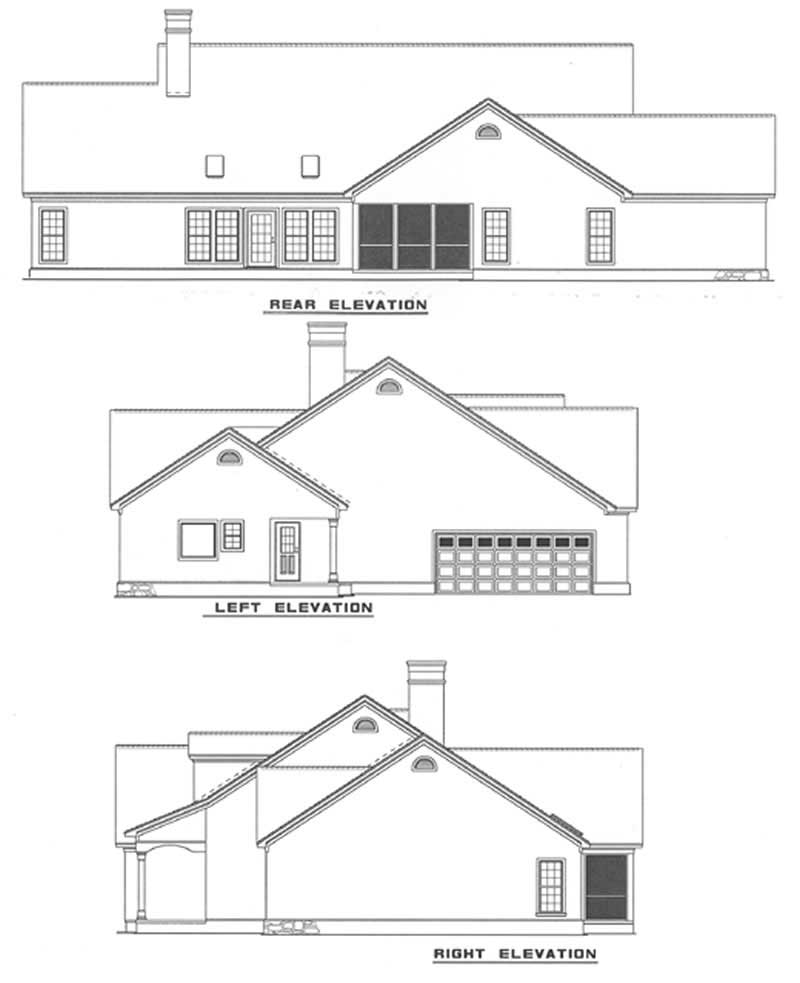 Home Plan Elevations