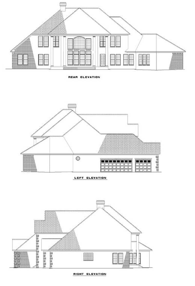Home Plan Elevations