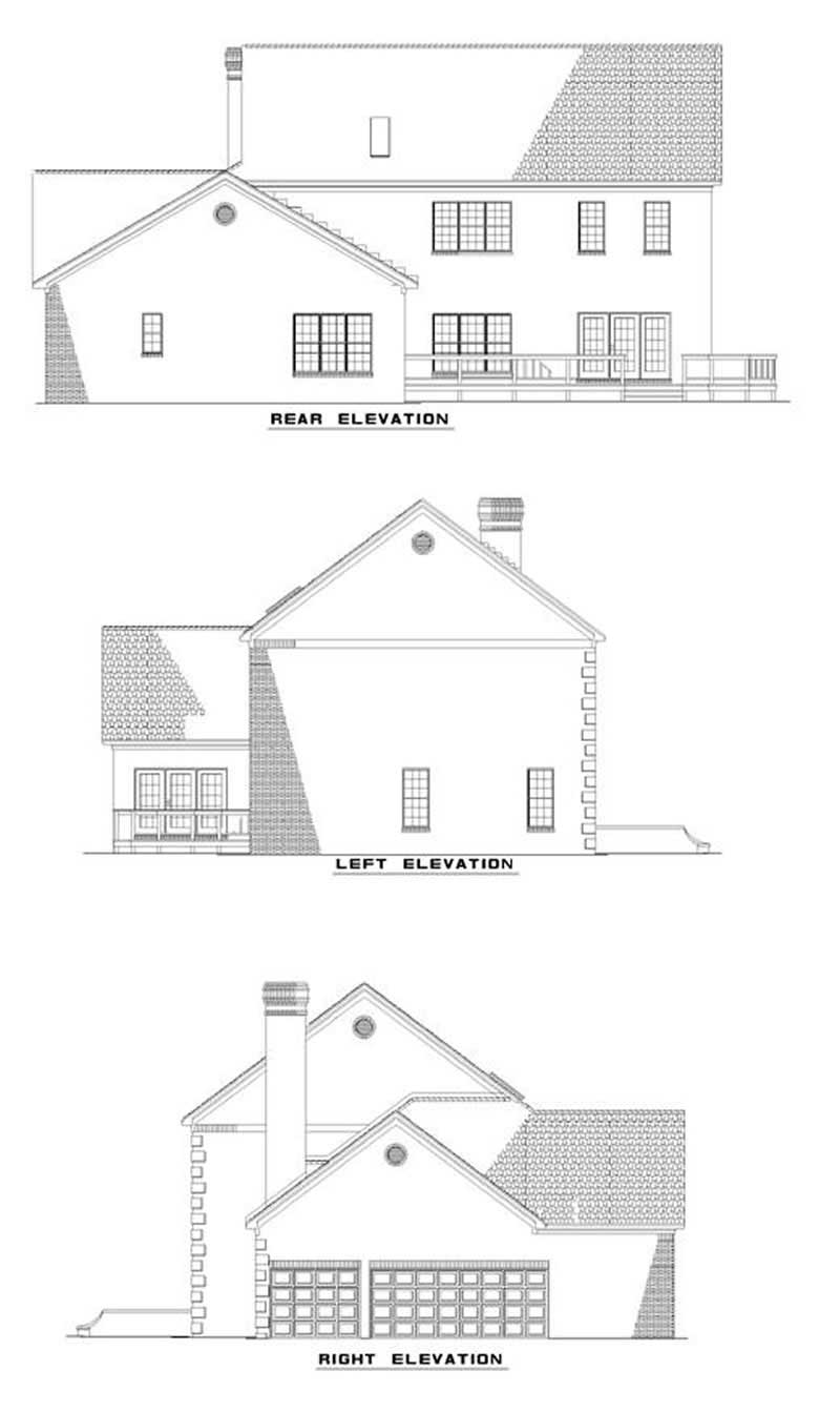 Home Plan Elevations