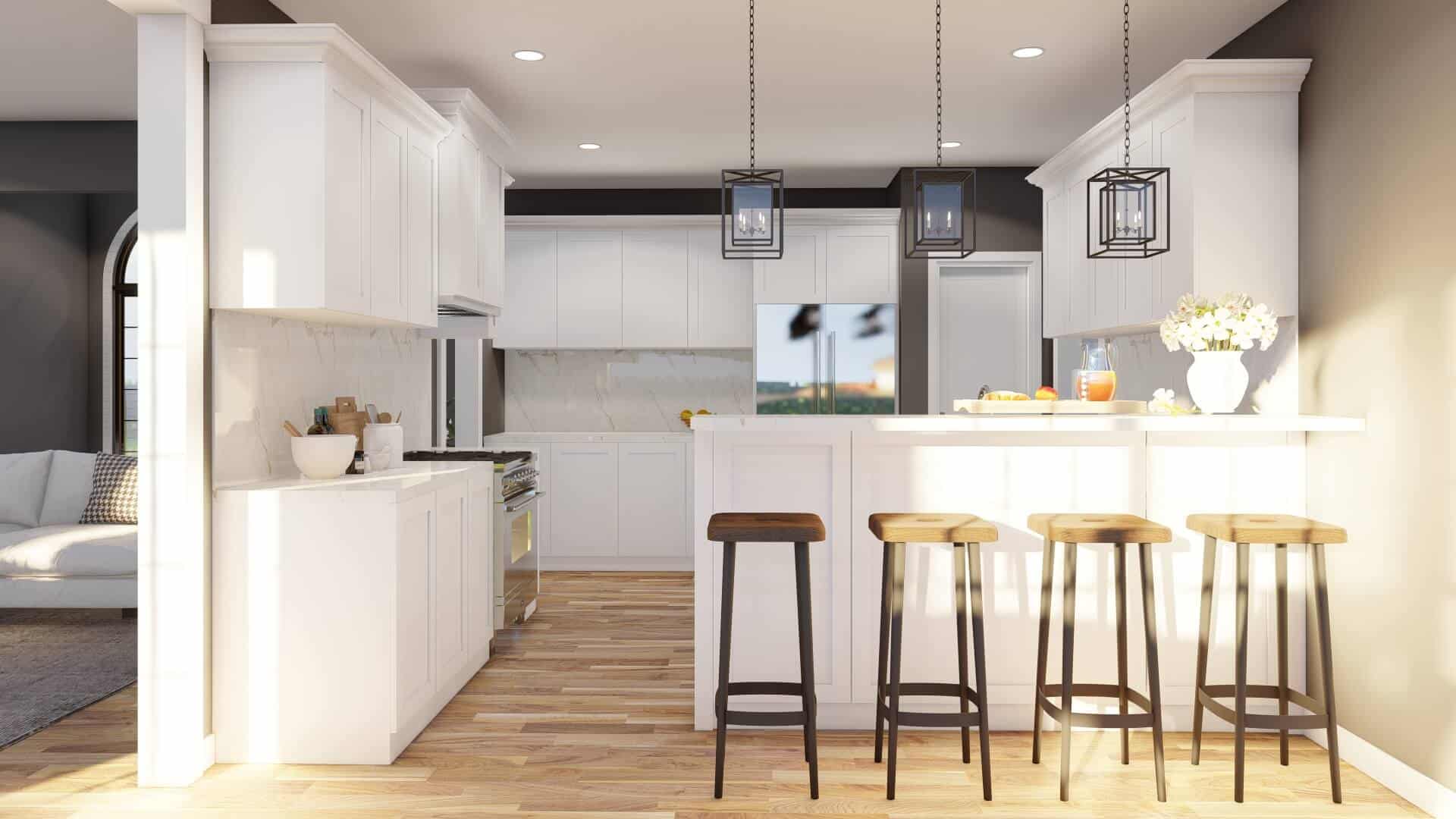 Kitchen: Breakfast Bar