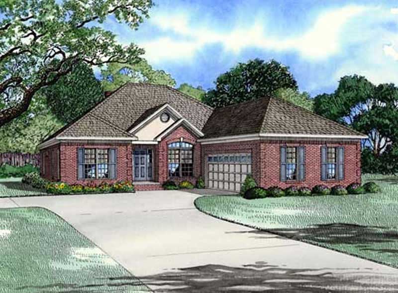 3-Bedroom, 2413 Sq Ft European House Plan - 153-1776 - Front Exterior