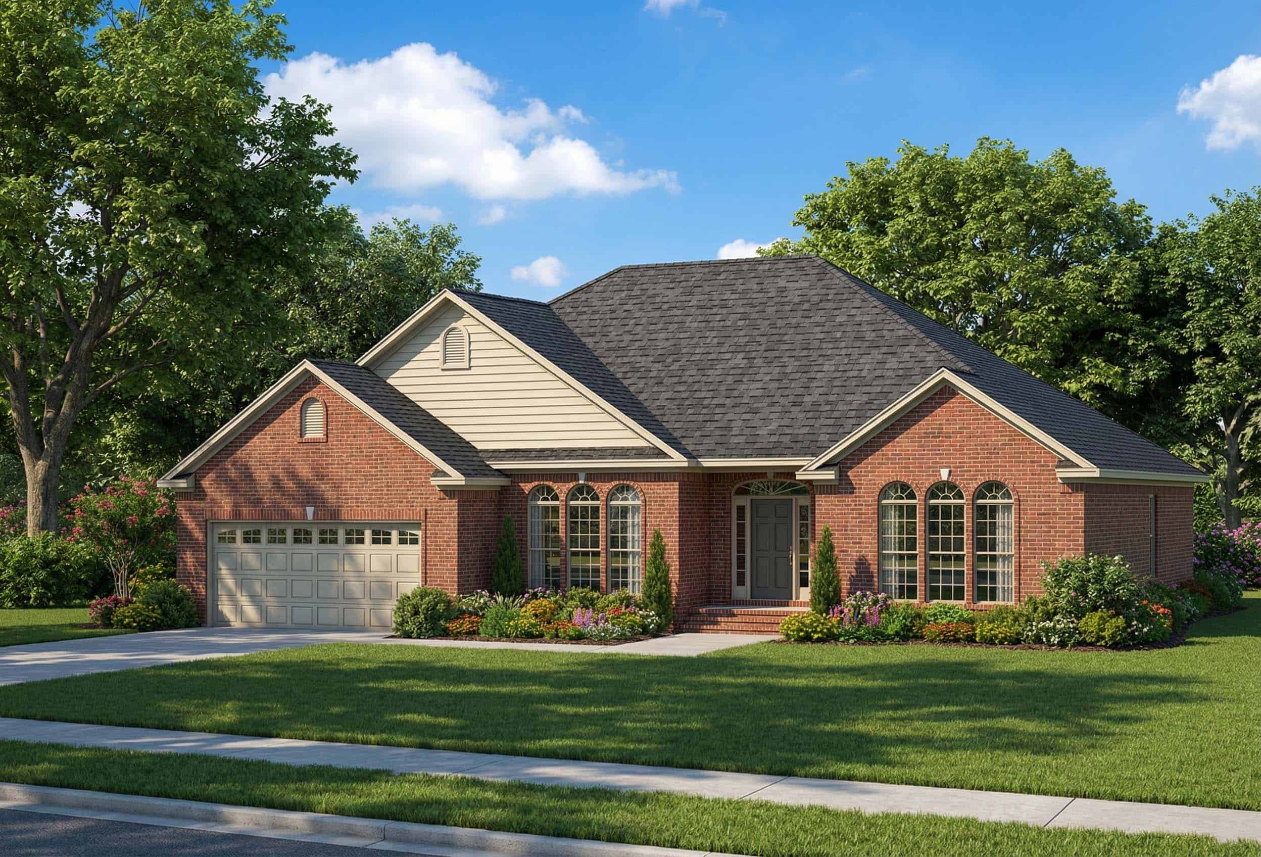 Main image for house plan # 7783