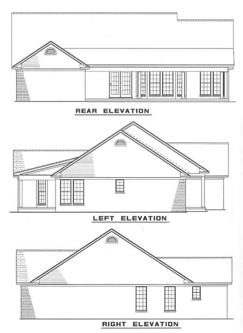 Home Plan Elevations