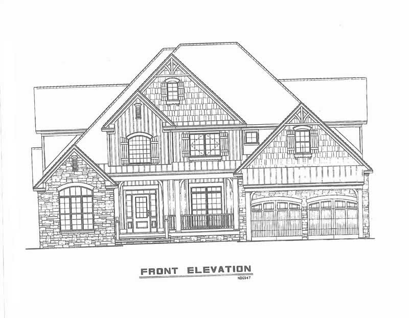 Home Plan Front Elevation