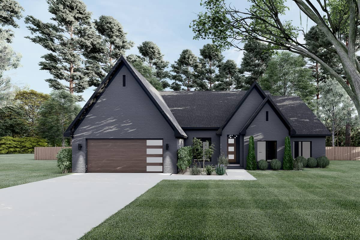 4-Bedroom, 2509 Sq Ft European Home - Plan #153-2101 - Main Exterior