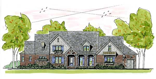 Home Plan Front Elevation