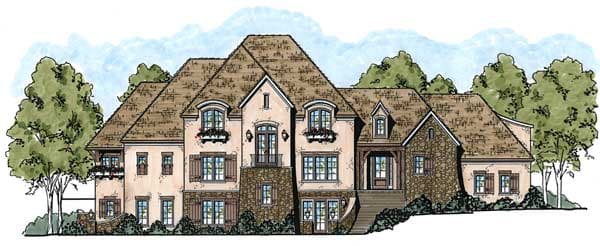 Home Plan Front Elevation