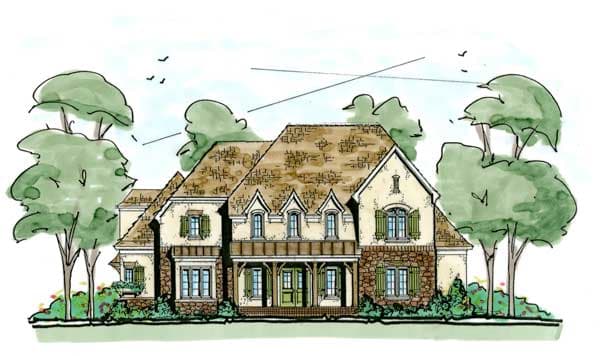 Home Plan Front Elevation