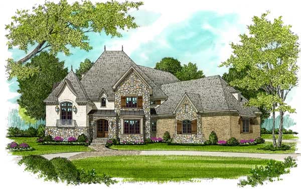 Home Plan Front Elevation