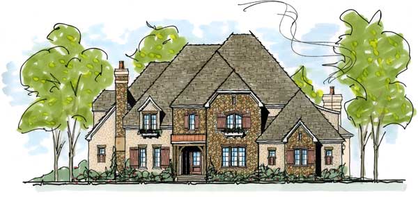 Home Plan Front Elevation