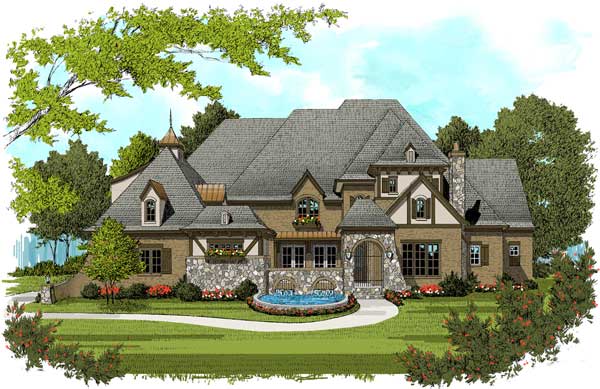Home Plan Front Elevation